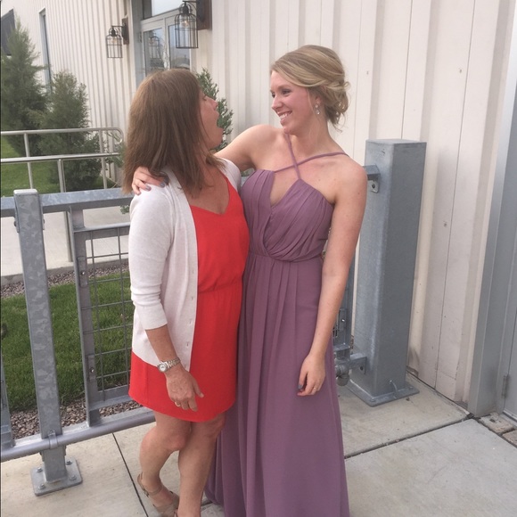 Bill Levkoff lavender bridesmaid dress - Picture 4 of 8